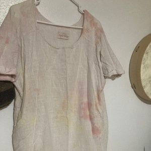 myrah penaloza gown tie dye